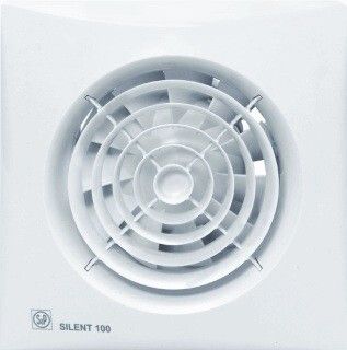 segment 鍔 Aan het leren Silent ventilator Toilet/badkamer met vochtsensor en timer