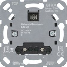GIRA tast Nevendimmer 2-draads voor gebruik met GIRA led-dimmer 245500 of 540100
