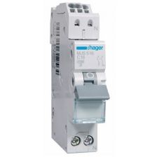 Hager Installatieautomaat 16A C-kar 1P+N VKS12SJ