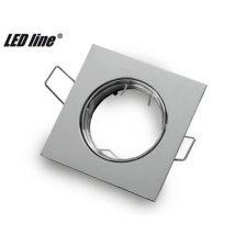 LED line inbouwspot vierkant kantelbaar Chrome