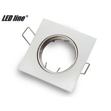 LED line inbouwspot vierkant kantelbaar mat Wit