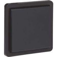Niko New Hydro pulsschakelaar zwart IP55 zonder onderbak