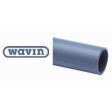 Sok 3/4 (19mm) of 5/8 (16mm) WAVIN grijs